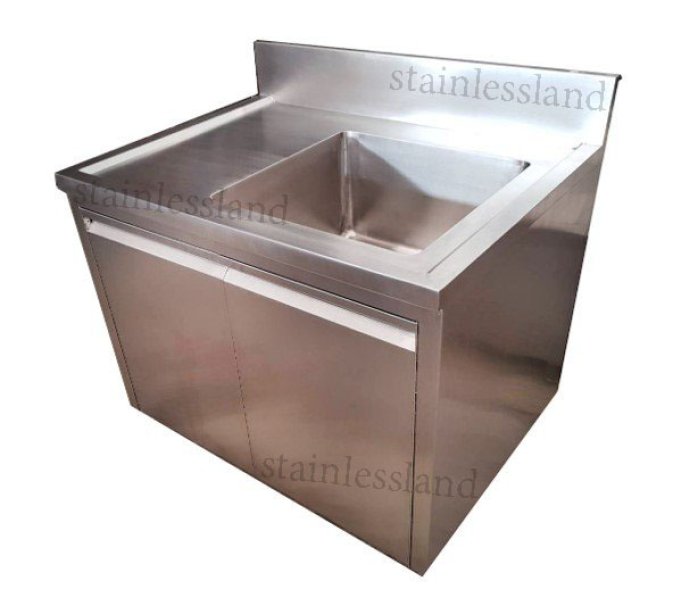 ซิ้งค์  1  หลุม  มีที่พักพร้อมตู้