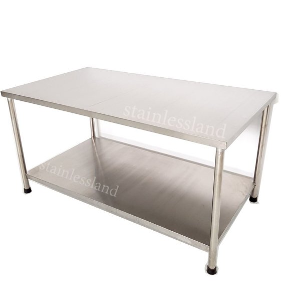โต๊ะสแตนเลส  2 ชั้น