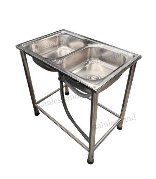 ซิ้งค์ล้างจานสแตนเลส  2 หลุม