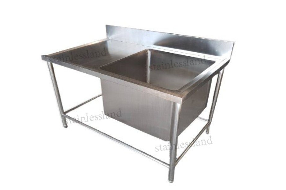 ซิ้งค์ล้างจาน 1 หลุมพร้อมที่พัก