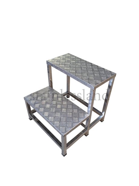 บันไดสแตนเลส 2 ชั้น