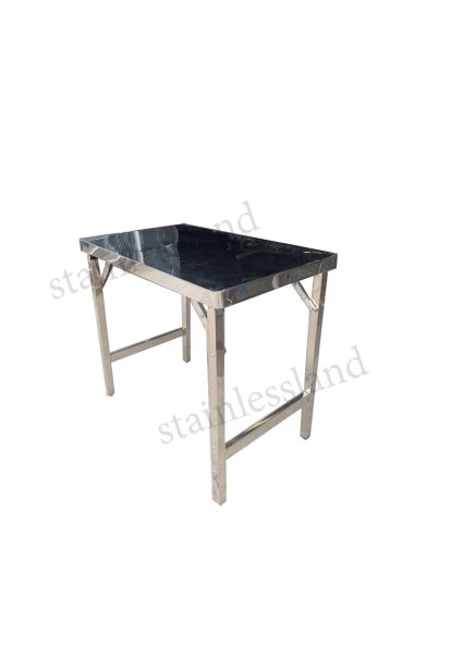 โต๊ะสแตนเลส พับขาสวิง