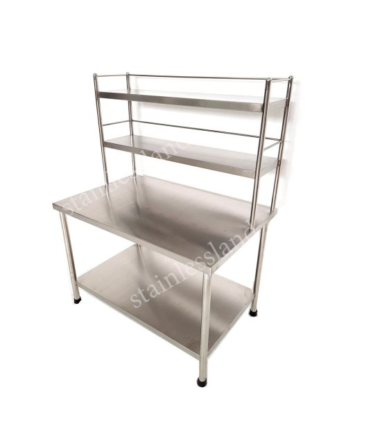 โต๊ะเตรียมอาหาร 2 + 2 ชั้น