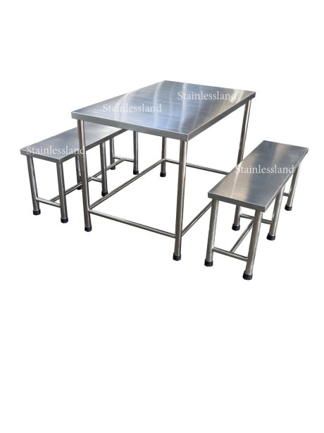 โต๊ะโรงอาหาร70x110x60ซม.ขากลม