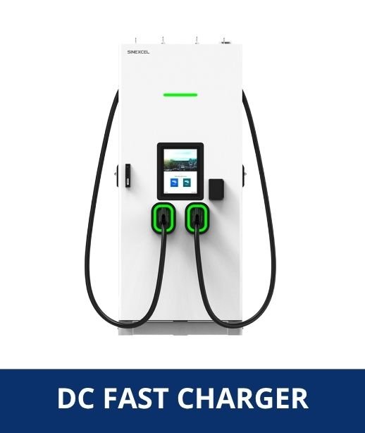 SINEXCEL DC FAST EV CHARGING STATION Dual-Connector DC Fast Charger