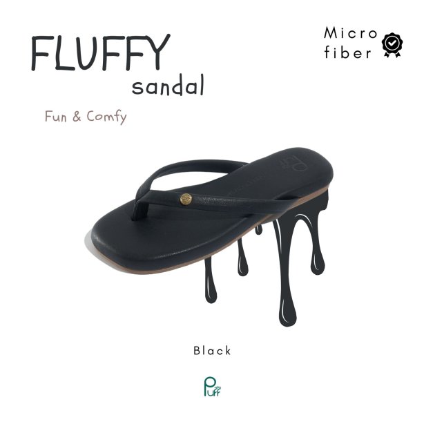 FLUFFY : BLACK