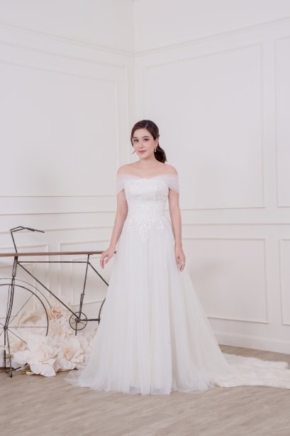 รวม ชุดเดรสยาว ลูกไม้ ปัก 14