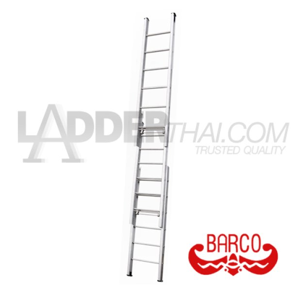 TPQ-BCAT06 (6 x 6 x 6 ฟุต) บันไดพาดเลื่อน 3 ตอน BARCO