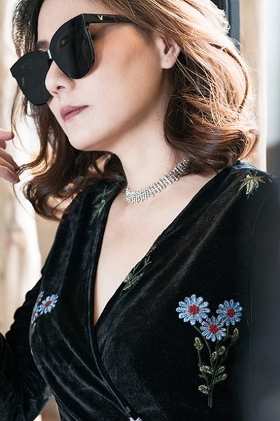 Line Up Diamond Choker