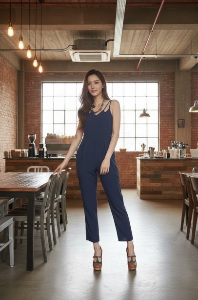 Black Loved Playsuit P8002