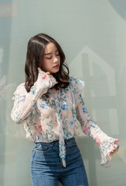 Alice Floral Top - Cachet
