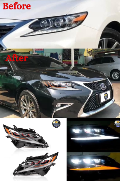 ไฟหน้า LED 3 ดวง ES300H 2013-2018