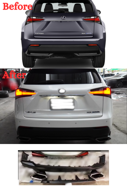 diffuser Lexus nx300h ปี 2014-2021