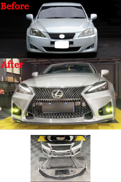 กันชนหน้า + ลิ้น สำหรับ IS250 2006