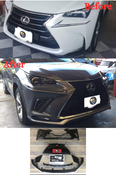 ชุด up grade 2014 เป็น F sport MC 2017 สำหรับ Lexus NX300H ปี 2014 - 2020