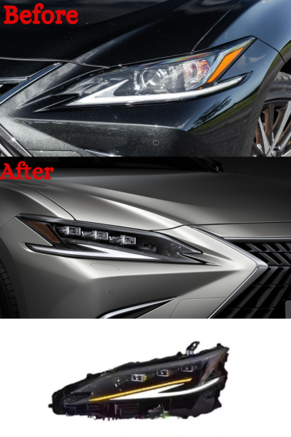 Matrix LED ไฟหน้า LED สําหรับ Lexus ES2018-2023