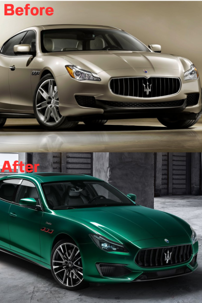 ชุดแปลงกันชน สำหรับ Maserati Quattroporte 2013-2017 อัพเกรดเป็นรุ่น Trofeo 2023