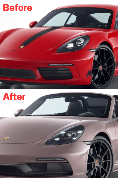 ไฟหน้า LED PDLS คุณภาพสูงสำหรับ Porsche 718 Cayman และ Boxster รุ่น 2016 อัพเกรดไฟหน้า