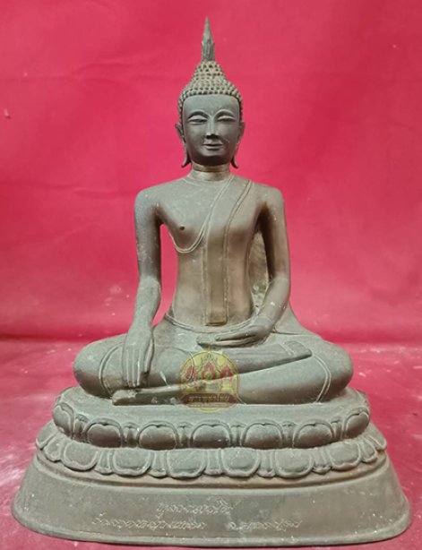 หลวงพ่อโต วัดลาดหญ้าแพรก จ.นครปฐม หน้าตัก5.5นิ้ว ปี253x