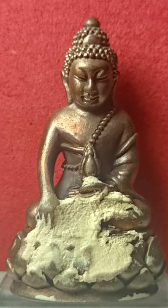 พระกริ่งใหญ่วัดแจ้ง พิมพ์ใหญ่เจิมจารในพิธี วัดอรุณ(c2257)