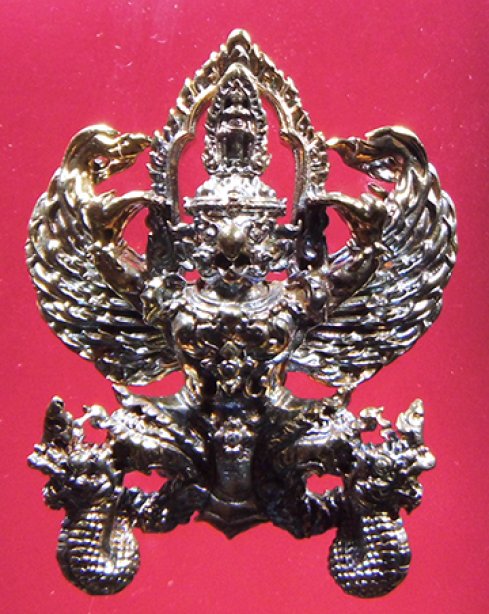 พญาครุฑจอมราชัน ครูบาแบ่ง วัดโตนด เนื้อสำริดผิวรุ้ง