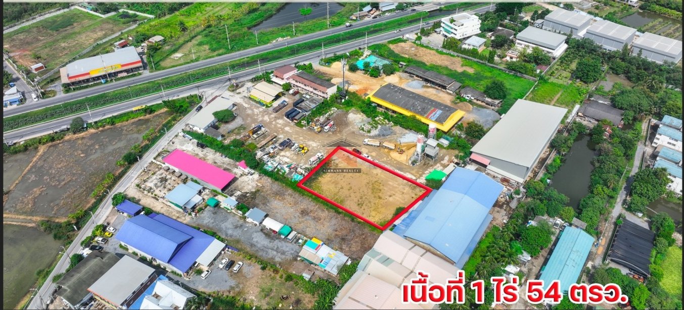 ที่ดินเปล่าพุทธมณฑลสาย 5 (บางกระทึก) 1-0-54 ไร่ อำเภอสามพราน
