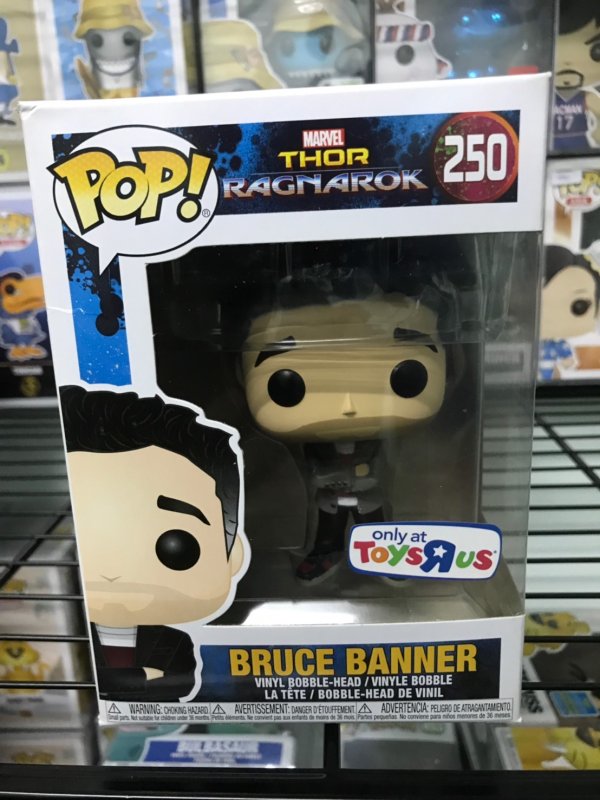 #250 Thor Ragnarok Bruce Banner Exclusive Funko Pop