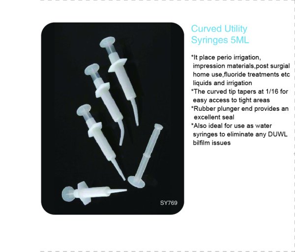 Curved Utility Syringes 5 ML. ctpharmagroup