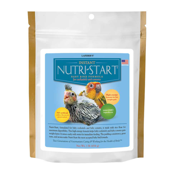 NutriStart Baby Bird Food for Conures and Cockatiels