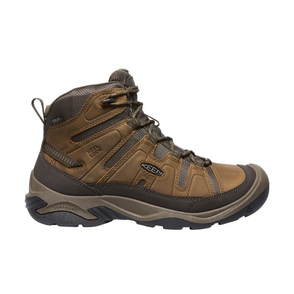 KEEN MAN CIRCADIA MID WP BISON/BRINDLE - outdoorbotanica