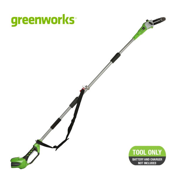 Greenworks Pole Saw 40V Bare Tools tigerbay