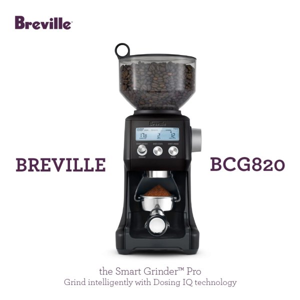 Breville Grinder BCG820BSS (Black) brevillethailand