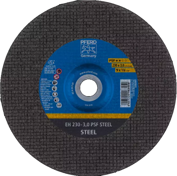 PFERD EH 230-3,0 PSF STEEL ใบตัดเหล็ก 9 นิ้ว ตราม้าลอดห่วง - tp-toolsshop