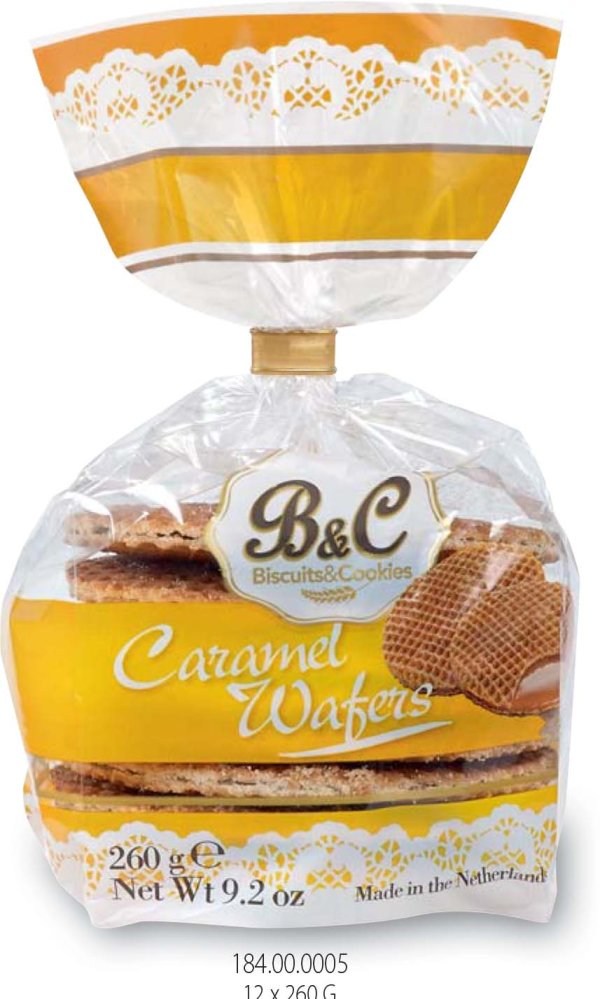 Caramel Wafers allplants
