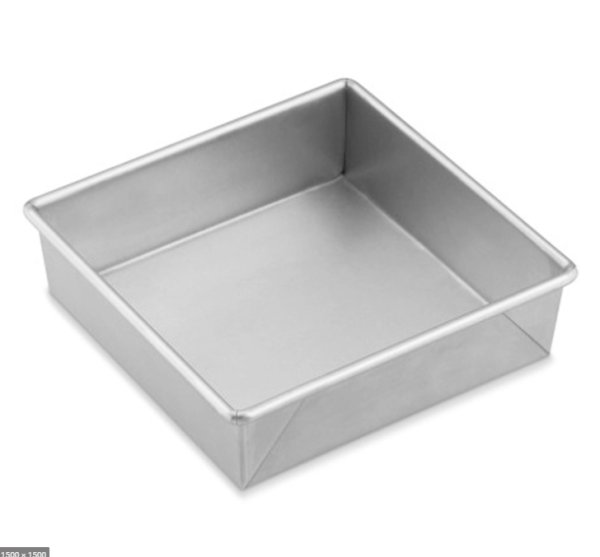 Square Pie Pan 6" AL bakeryland