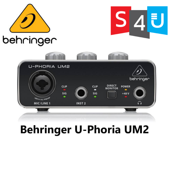 Behringer um2 как установить драйвера на звуковую карту