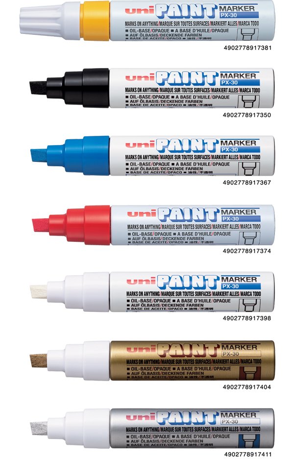 ปากกาน้ำมัน Uni Paint marker PX30 samudlanna