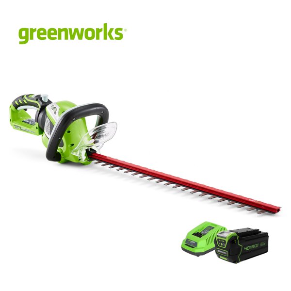 Greenworks BATTERY HEDGE TRIMMER 40V INCLUDING BATTERY AND CHARGER