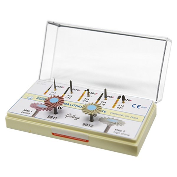 Zirconia Lithium Disilicate finishing kit ZKD4 prominentdental