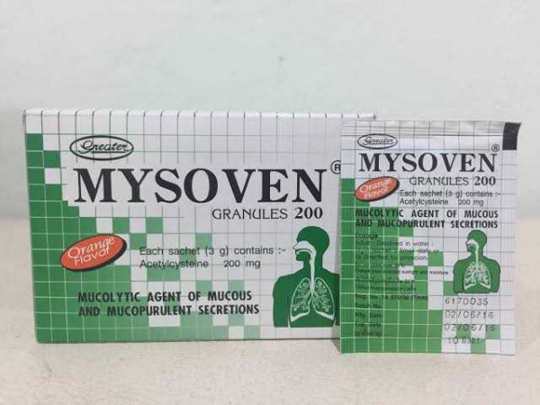 Mysoven 200 mg - Nhà thuốc Thục Anh