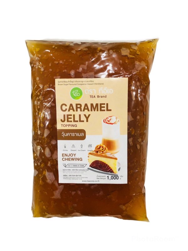 TEAวุ้นคาราเมล (Caramel Jelly) ppanpang