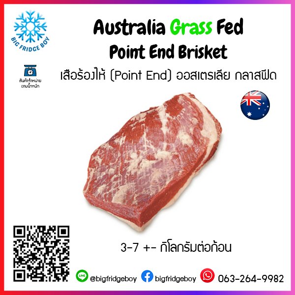 Australia Grass Fed Point End Brisket bigfridgeboy