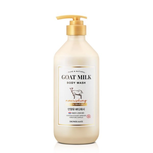 Shower mate Goat Milk Body Wash [Manuka Honey] 800ml testerkorea