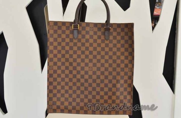 louis vuitton damier ebene sac plat