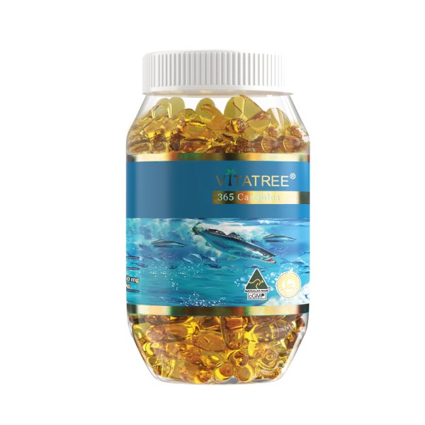 Vitatree Omega 3 1000mg 365 Capsules vitatree