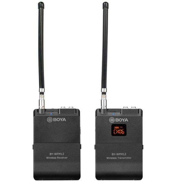 BOYA BY-WFM12 VHF Wireless Microphone System - boyathailand