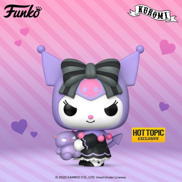 Funko Pop! Sanrio Kuromi (With Baku) Hot Topic Exclusive officetoyss