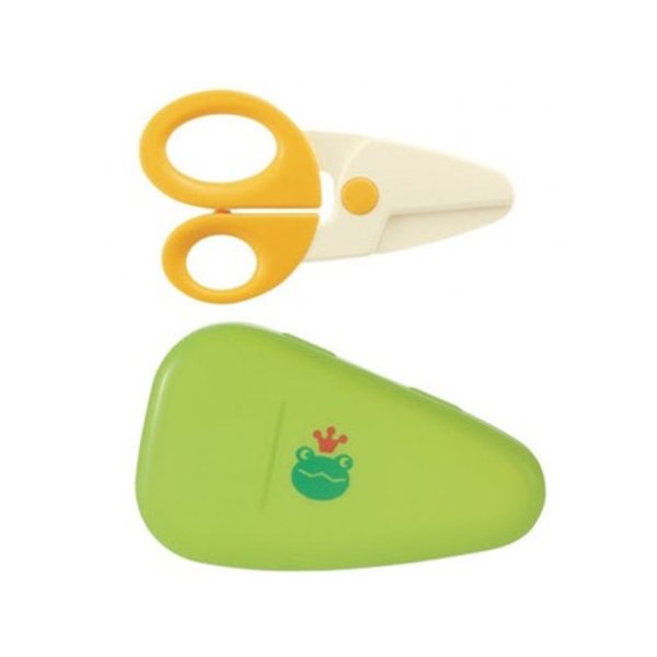 Richell Scissors for Baby Food with Case 1 PC