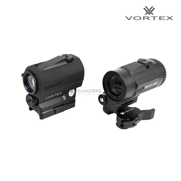 Vortexタイプ SPARC ＆V3XM 3×Magnifier SET BK - トイガン