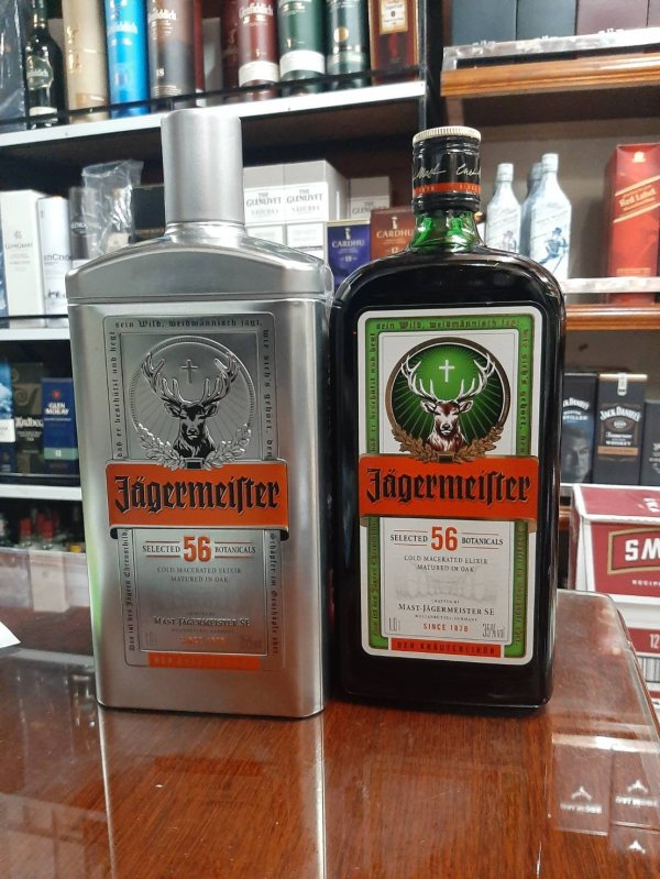 Jagermeister Tin 1Liter - 88dutyfree